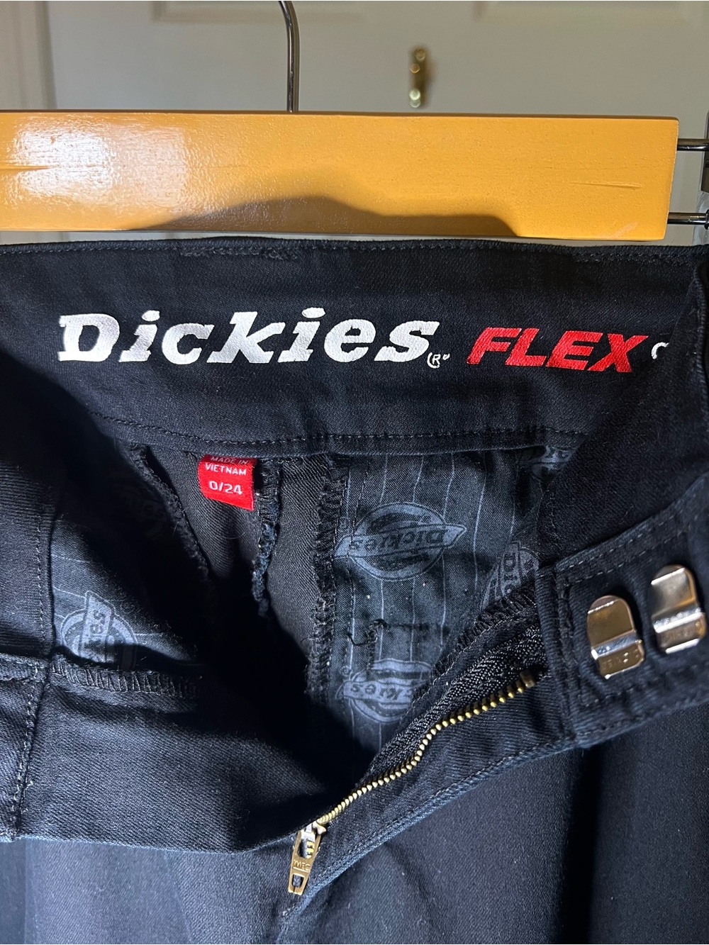 Dickies Black Slim Cargo Pants - Picture 4 of 6